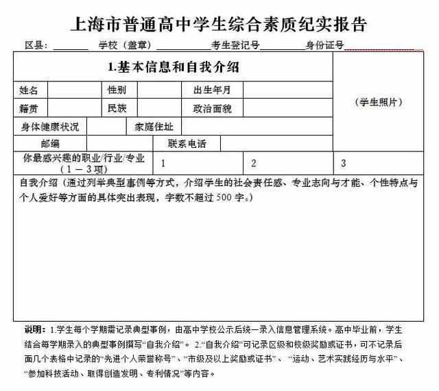 上海九所高校综评校测结束 综合素质纪实报告首次登场