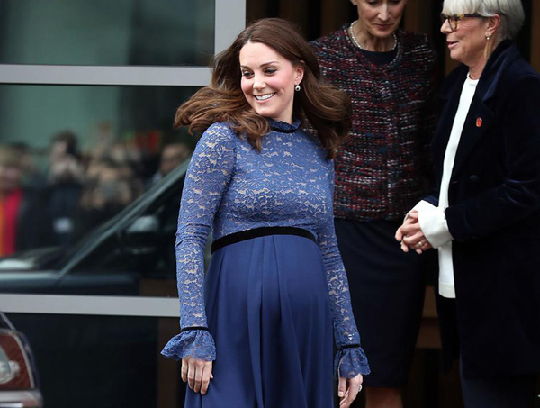凯特王妃第三胎产期将近