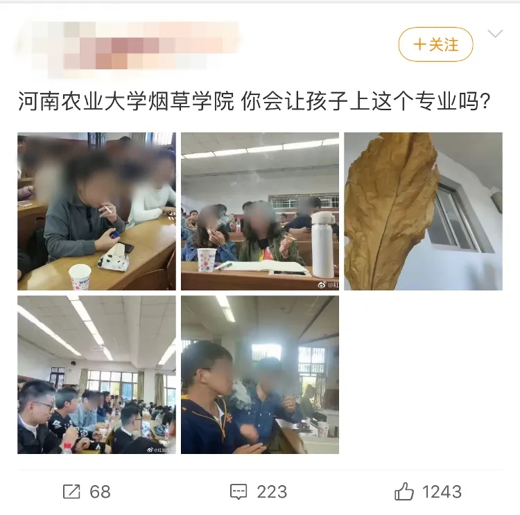 高校回应多名学生在教室内吸烟：涉及相关课程——上海热线教育频道